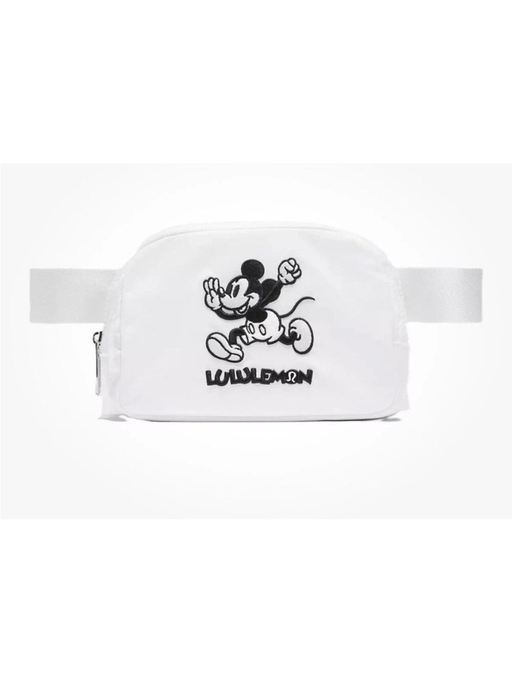 NWT Lululemon x Mickey White Everywhere Belt Bag